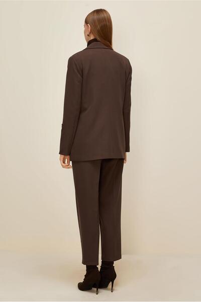 Alvina Kruvaze Collared Pants Suit 30540