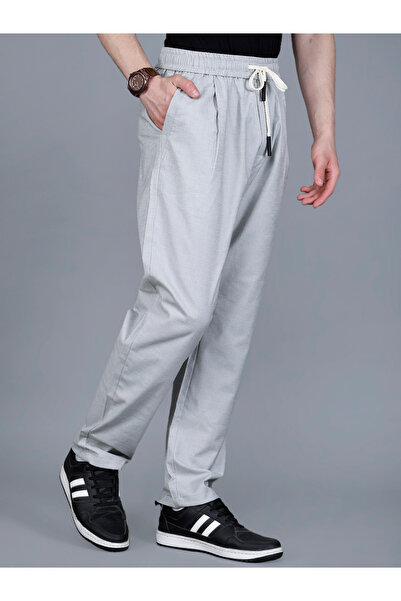 Fort Collins By Styli Men Relaxed Fit Drawstring Pants