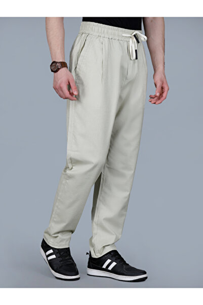 Fort Collins By Styli Men Relaxed Fit Drawstring Pants