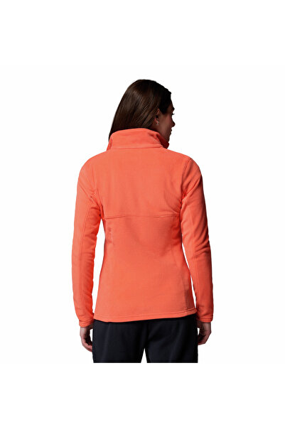 Columbia Kadın Marka Logolu Full Fermuarlı Kışlık Kullanıma Uygun Turuncu Polar 1938041864 864