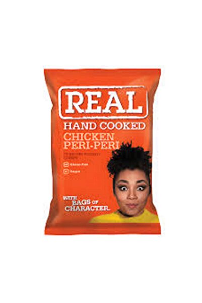 REAL CRISPS دجاج بيري بيري 150 جرام × 10