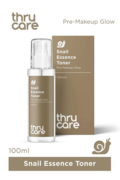 THRU CARE Salyangoz Özlü Makyaj Öncesi Essence, Baz, Tonik 100 ML Pre-Make Up...