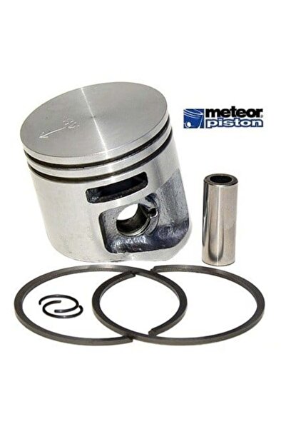 Meteor Piston complet pentru drujbă compatibil cu Stihl MS441 Ø 50mm