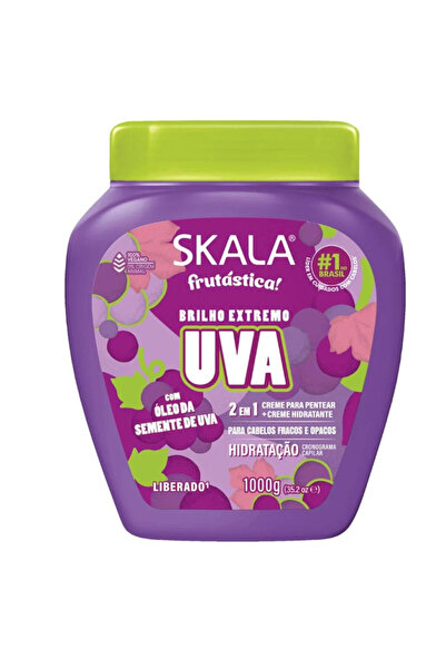 SKALA Masca pentru păr creț cu extract de struguri, Skala, 1kg