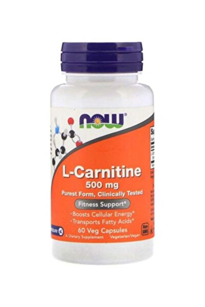 Now Foods L-Carnitine Fitness Support 500mg - 60 Veg Capsules