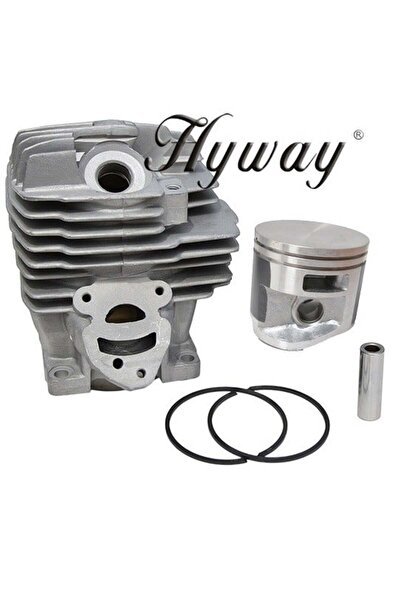 hywell Set cilindru pentru drujbă compatibil cu Stihl MS 261 Hyway (piston cu...
