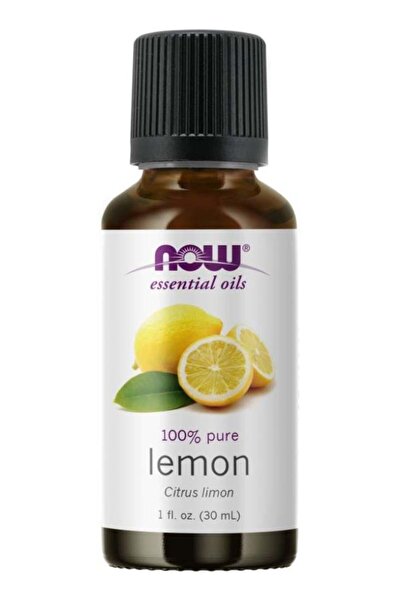 Now Foods Essential Oils Lemon Oil 100% Pure 1 Oz