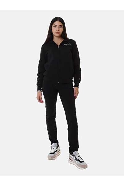 Champion Women's Light Power Blend black sweatshirt with zipper