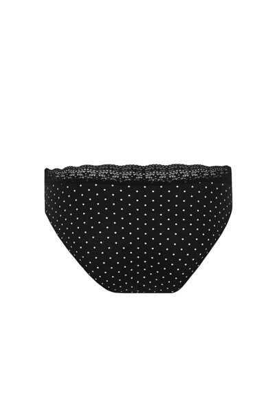 Wonna Set of 2 Cotton Soft Printed Panties-Skin-Black-S