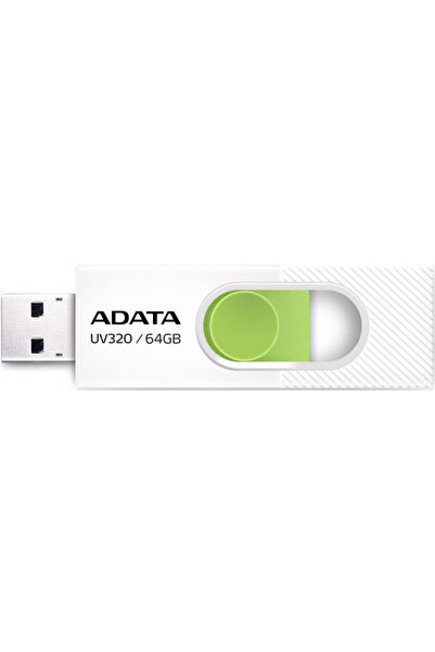 Adata Memorie Externa USB-A 3.2 UV320, 64Gb AUV320-64G-RWHGN