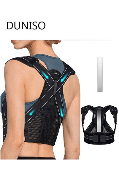 fun zone مصحح وضعية الجسم من دونيسو، دعامة ظهر قابلة للتعديل بالكامل للرجال والنساء - دعم لوضعية الجسم