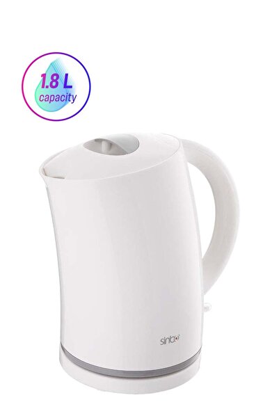 Sinbo Cordless Electric Kettle with Base 1.8 L 2000 W SK-7305 White