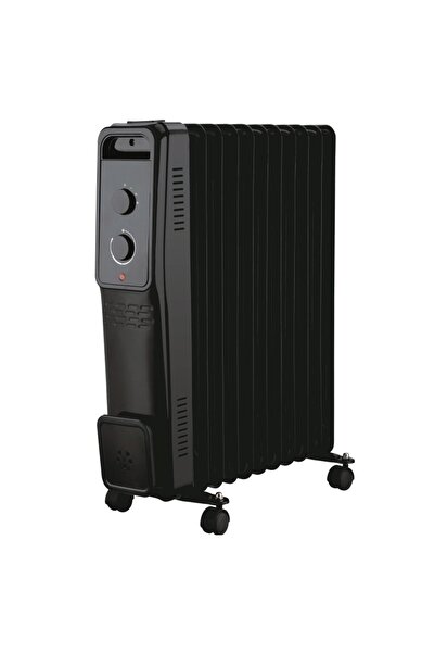VICTRONIC Electric oil radiator, 9 fins, with thermostat, 3 power levels, max 2000 W, VCSH9