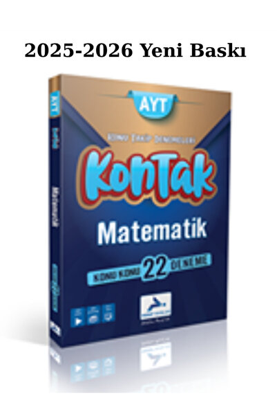paraf yayınları Paraf Kontak Ayt Matematik Konu Takip Denemeleri 2025/26 Yeni...