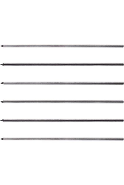 Edding Montaj İşaretleme Marangoz Kalemi Yedeği 6 lı Siyah Grafit E-8881