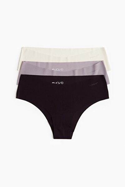 H&M 3'lü Hipster Spor Külotu DryMove™
