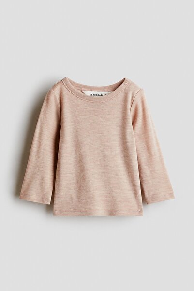 H&M Merinos Yünlü Jarse Üst