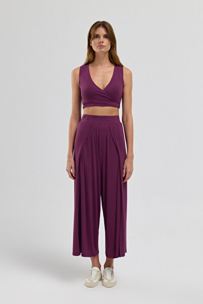 Simple Co. Soft Skin Touch Aera Slit Pants