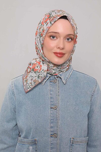 Levidor وشاح ناعم بنمط البرسيم البني اللبني