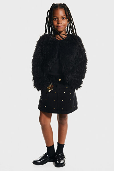 H&M Kabarık Tüylü Hırka