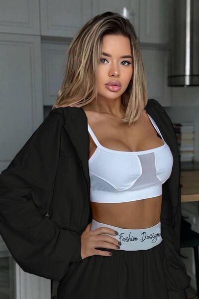 Fashiontayt Silk Velvet Top and Bottom Set