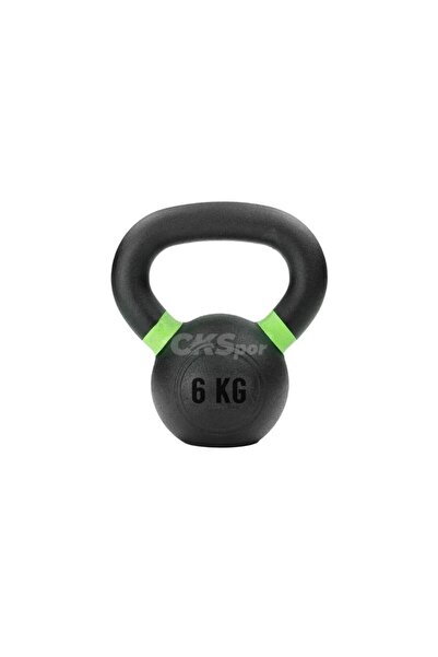 CKSpor 6KG Döküm Kettlebell – Ev ve Spor Salonu Ağırlık Seti