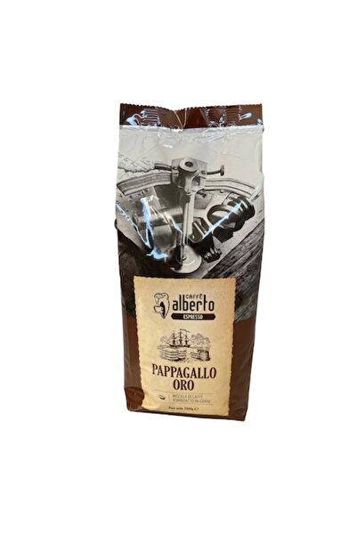 Caffe Alberto Cafea boabe premium Pappagallo Oro saculet 1kg -