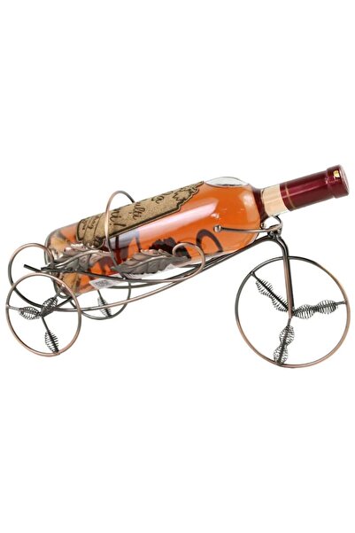 BLA BLA FOAM Tricycle-style wine holder, BLA BLA FOAM®, bronze, decorative, 30x12x20 cm