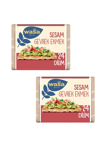 Wasa Sesam Gevrek Ekmek Susamlı Diyet Ekmek 275 Gr. X 2 Adet