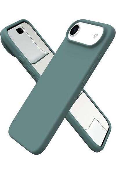 Joyshell Husa pentru iPhone 17 Air, SIlicon Catifelat Cu Interior Microfibra,...