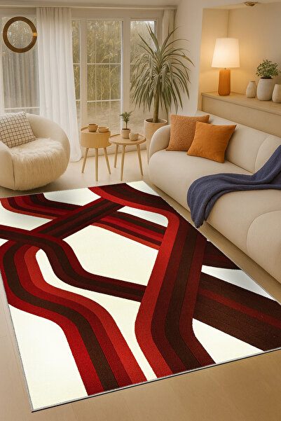 Rugs Modern Halı Mosso Figure Themed Pattern Woven Base Vintage Decorative Ca...