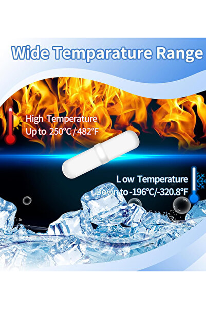 DMYRDH 7pcs Magnetic Stir Bar Set Lab PTFE Magnetic Stirrer Mixer Spin Bars Rod for Laboratory Homebrew