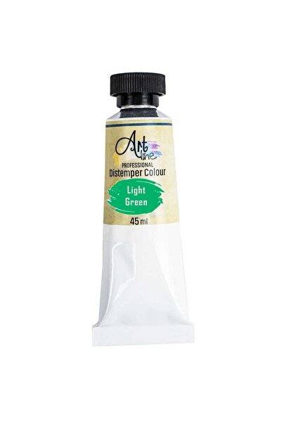artline Tempera Art, Verde Deschis, 45 ml, 6 buc/set -