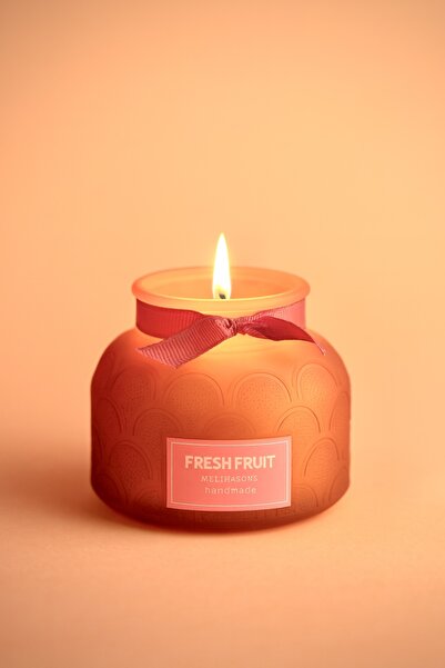 Şahane Pazar Dekoratif Cam Şişeli Kokulu Mum SHN-2001