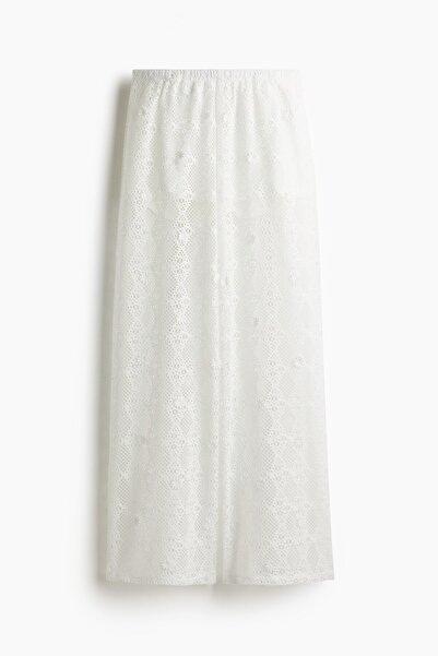 H&M Delik Desenli Pantolon
