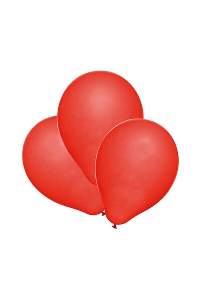 Herlitz Set de 100 de baloane, roșii, calitate heliu,