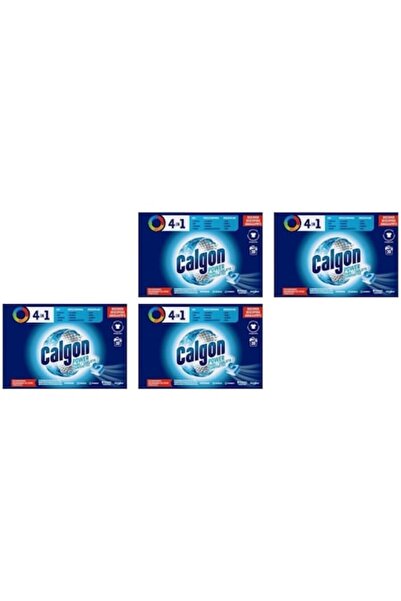 Calgon Anti-Limescale Tablets 30 pcs – Set of 4, Fresh Floral Scent