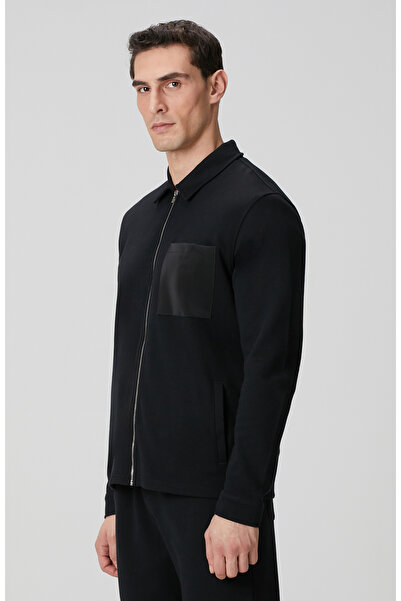 Network Siyah Sweatshirt