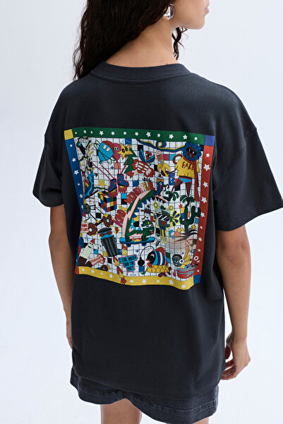 Mudo PRINTED CREW NECK T-SHIRT