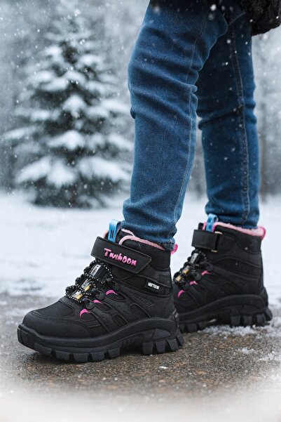 minibonito Unisex Rahat Anatomik Taban Cırtlı Erkek Kız Çocuk Botu