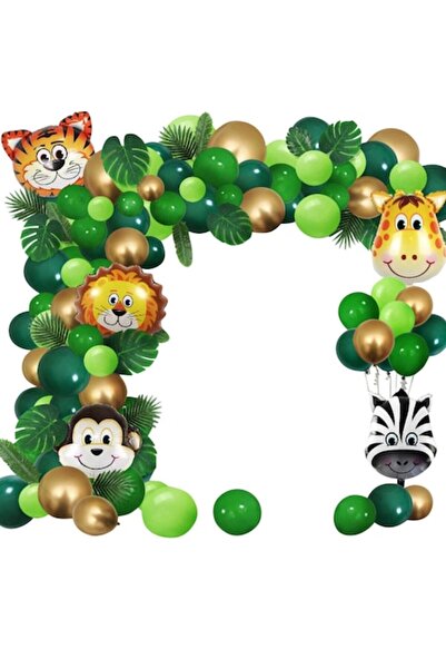 Domi Party & Gifts Set de 106 baloane și decorațiuni pentru petrecere în jung...