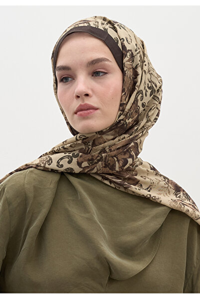 Fresh Felicie Desen Shawl Milk Coffee