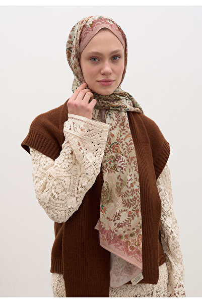 Fresh Cerise Desen Shal Pudra