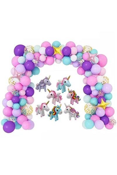 Domi Party & Gifts Set de 145 de baloane și accesorii pentru aranjament arcad...