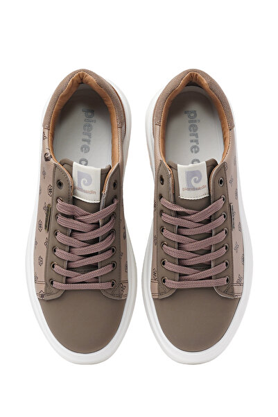 Pierre Cardin Brown Men's Sneaker – High Sole and Comfortable Model