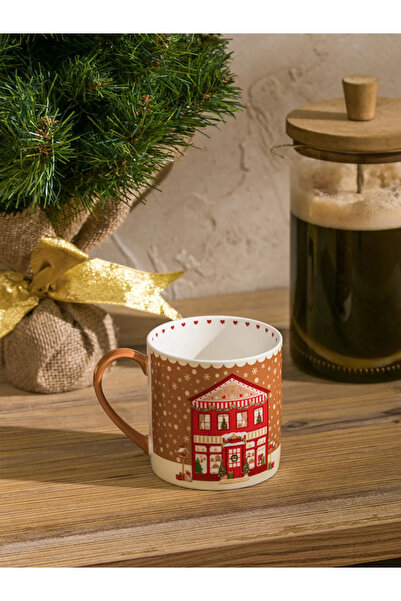 LC Waikiki Lcw Home Mixed Printed Porcelain Mug 355 ml