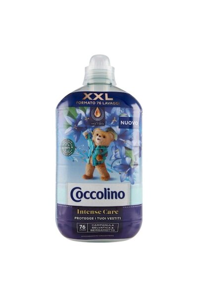 Coccolino Balsam de rufe cu bergamotă, 1750 ml, 76 spălări