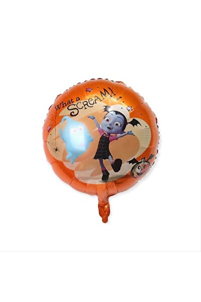 Domi Party & Gifts Balon rotund din folie, Vampirina Scream, 45 cm, Party Shop