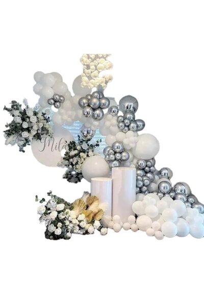 Domi Party & Gifts Set de 84 de baloane și accesorii pentru aranjament arcuit...