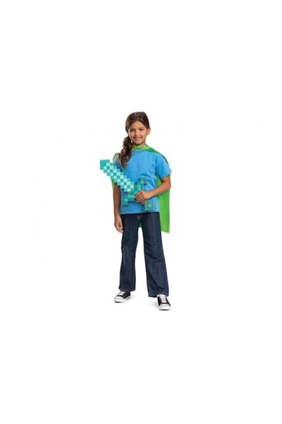 Godan Set de petrecere Minecraft pentru copii, sabie și pelerină